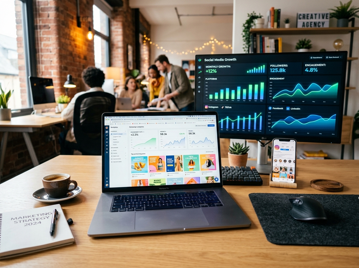 Social Media Growth Strategy & Ad Campaigns